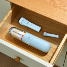 Аккумуляторный пылесос Baseus A2 Pro Car Vacuum Cleaner 80 Вт 6000 Па Голубой