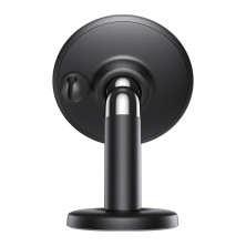 Автодержатель для телефона магнитный Baseus C01 Magnetic Stick-on Version на торпедо с держателем для провода Черный