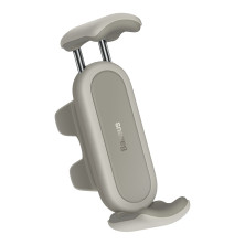 Автодержатель для телефона Baseus Steel Cannon 2 Air Outlet Car Mount в воздуховод Белый