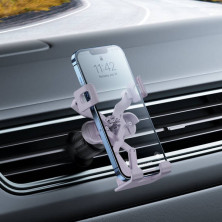 Автодержатель для телефона Baseus Stable Gravitational Car Mount Lite Air Outlet в воздуховод Фиолетовый