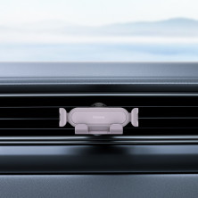 Автодержатель для телефона Baseus Stable Gravitational Car Mount Lite Air Outlet в воздуховод Фиолетовый