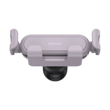 Автодержатель для телефона Baseus Stable Gravitational Car Mount Lite Air Outlet в воздуховод Фиолетовый