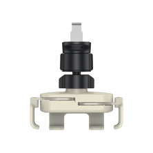 Автодержатель для телефона Baseus Stable Gravitational Car Mount Lite Air Outlet в воздуховод Белый