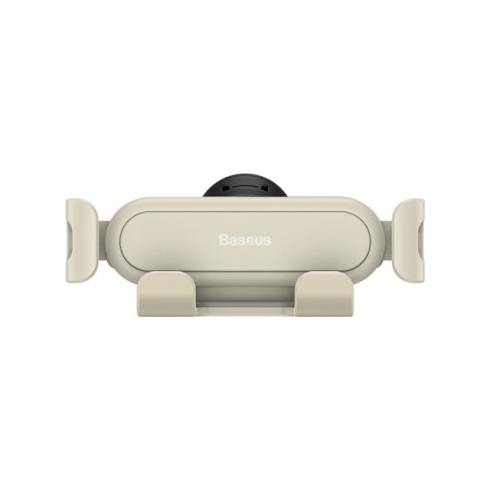 Автодержатель для телефона Baseus Stable Gravitational Car Mount Lite Air Outlet в воздуховод Белый