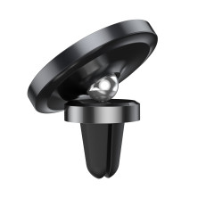 Автодержатель для телефона Baseus Magnetic Car Mount на торпедо и в воздуховод Черный