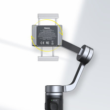 Стедікам Baseus Control Smartphone Handheld Folding Gimbal Stabilizer трьохосьовий стабілізатор для смартфона Чорний