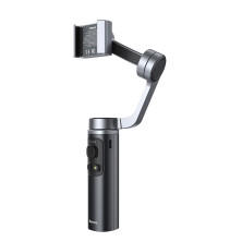 Стедікам Baseus Control Smartphone Handheld Folding Gimbal Stabilizer трьохосьовий стабілізатор для смартфона Чорний