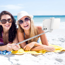 Селфи-монопод Baseus Ultra Mini Bluetooth Folding с функцией Bluetooth Белый