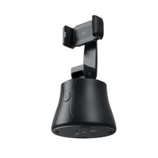 Смарт тримач для смартфона одновісний стабілізатор Baseus 360°AI Following Shot Tripod Head Чорний