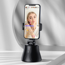 Смарт тримач для смартфона одновісний стабілізатор Baseus 360°AI Following Shot Tripod Head Чорний