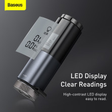 Алкотестер цифровий портативний Baseus Digital Alcohol Tester Чорний