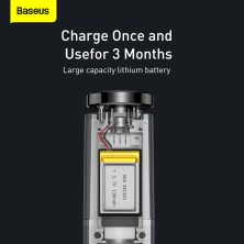 Алкотестер цифровий портативний Baseus Digital Alcohol Tester Чорний