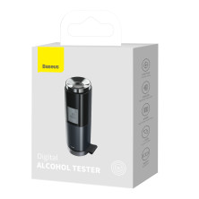 Алкотестер цифровий портативний Baseus Digital Alcohol Tester Чорний
