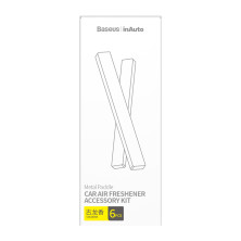 Картриджі для ароматизатора Baseus Metal Paddle Car Air Freshener з ароматом одеколону набір 6 штук