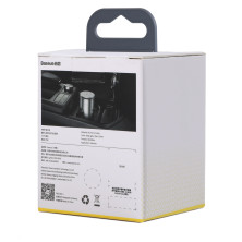 Ароматизатор в машину Baseus Minimalist Car Cup Holder Air Freshener з ароматом Cologne Чорний
