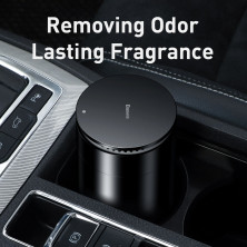Ароматизатор в машину Baseus Minimalist Car Cup Holder Air Freshener з ароматом Ocean Чорний