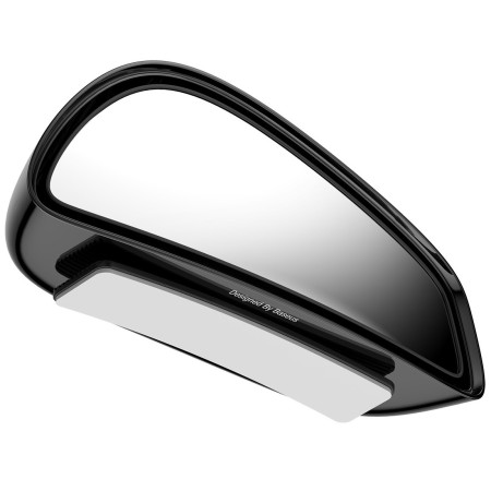 Автомобильное зеркало для слепых зон Baseus Large View Reversing Auxiliary Mirror набор 2 штуки Черный