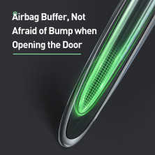 Протиударні накладки на двері автомобіля Baseus Airbag Bumper Strip набір 4 штуки Прозорий
