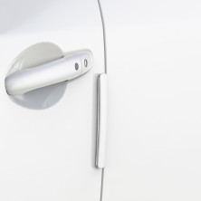Протиударні накладки на двері автомобіля Baseus Streamlined Car Door Bumper Strip набір 4 штуки Білий