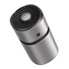Ароматизатор в машину Baseus Breeze fan Air Freshener for Vehicles с 2 ароматами Cologne и Ocean Серебристый