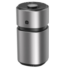 Ароматизатор в машину Baseus Breeze fan Air Freshener for Vehicles з 2 ароматами Cologne та Ocean Сріблястий