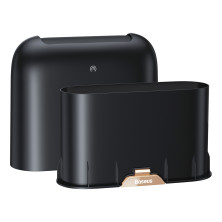 Ароматизатор в машину Baseus Breeze fan Air Freshener for Vehicles з 2 ароматами Cologne та Ocean Чорний