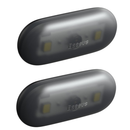 Дополнительная Led подсветка в бардачок автомобиля Baseus Capsule Car Interior Lights набор 2 штуки Черный