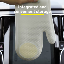 Набір для чищення салону автомобіля Baseus Car cleaning kit слайм із силіконовою рукавичкою Жовтий