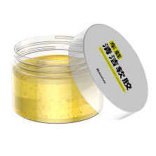 Набір для чищення салону автомобіля Baseus Car cleaning kit слайм із силіконовою рукавичкою Жовтий