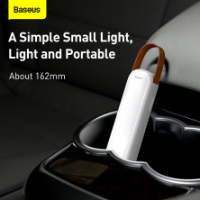 Аварийный фонарик на солнечной батарее автомобильный Baseus Solar Emergency Car Flashlight Белый