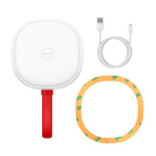 Лампа на сонячній батареї з акумулятором для автомобіля Baseus In-car Solar Reading Lamp Білий