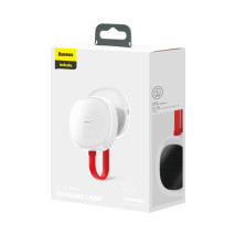 Лампа на сонячній батареї з акумулятором для автомобіля Baseus In-car Solar Reading Lamp Білий