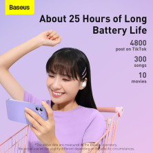 Беспроводные Bluetooth наушники Baseus Bowie E2 True Wireless TWS Earphones Белый