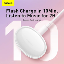Беспроводные Bluetooth наушники Baseus Bowie E2 True Wireless TWS Earphones Белый