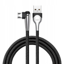 Кабель Baseus Sharp-Bird Mobile Game Fast Charging Data Cable USB to Micro USB 2A 2m Чорний