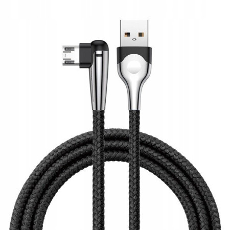 Кабель Baseus Sharp-Bird Mobile Game Fast Charging Data Cable USB to Micro USB 2A 2m Чорний