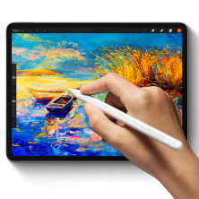 Стилус для iPad Baseus Smooth Writing Active Stylus с LED индикаторами 10 часов Белый