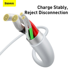 Кабель Baseus Superior Series Fast Charging Data Cable USB to Micro USB 2A 1m Білий