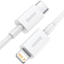 Кабель Baseus Superior Series Fast Charging Data Cable Type-C to Lightning PD 20W 1.5m Білий