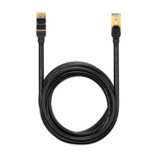 Кабель Baseus High Speed CAT7 Seven Types RJ45 10Gigabit Network Cable Ethernet Круглый 5m Черный