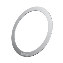 Магнітне кільце Baseus Halo Series Magnetic Metal Ring функцією Magsafe набір 2 штуки Сріблястий