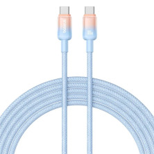 Кабель Baseus Discolor Series Fast Charging Data Cable Type-C to Type-C 100W 20V 5A 1m Голубой