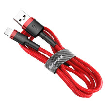 Кабель Baseus Cafule Cable USB to Lightning 1.5A 2m Красный