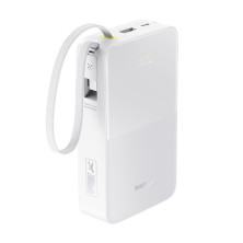 УМБ Baseus EnerFill FC51 Bipow2 Pro 20000mAh 22.5W 2.4A з технологією QC3.0+PD3.0 та Type-C кабелем 22.5W Белый
