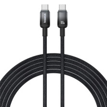 Кабель Baseus Discolor Series Fast Charging Data Cable Type-C to Type-C 100W 20V 5A 1m Черный