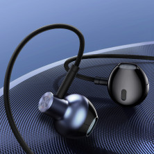 Наушники Baseus Encok H19 Wired Earphone 3.5mm Черный