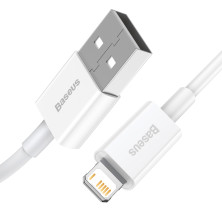 Кабель Baseus Superior Series Fast Charging Data Cable USB to Lightning 2.4A 1.5m Белый