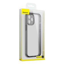 Чохол бампер Baseus Camera Lens Protector Frame Case для Iphone 12 Pro Max 6.7" Чорний