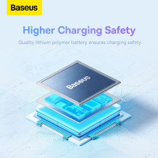 УМБ Baseus Airpow Fast Charge 10000mAh 20W 3A с технологией QC3.0+PD3.0 USB+Type-C Голубой