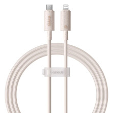 Кабель Baseus Habitat Series Fast Charging Data Cable Type-C to Lightning PD 20W 1m Розовый